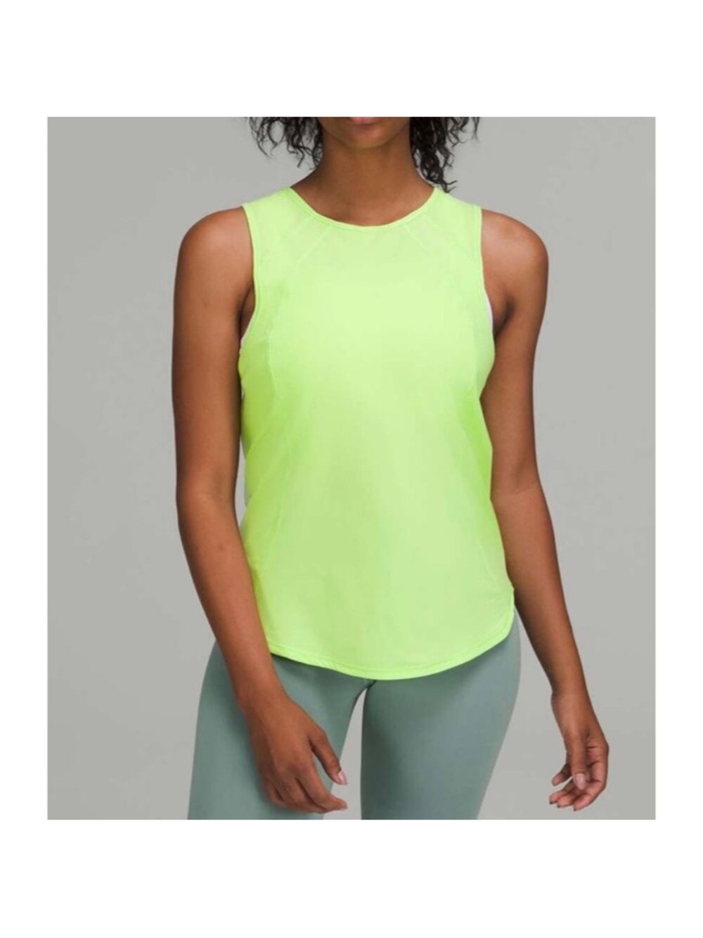 Lululemon Sculpt Tank Top in Neo Mint Size 0